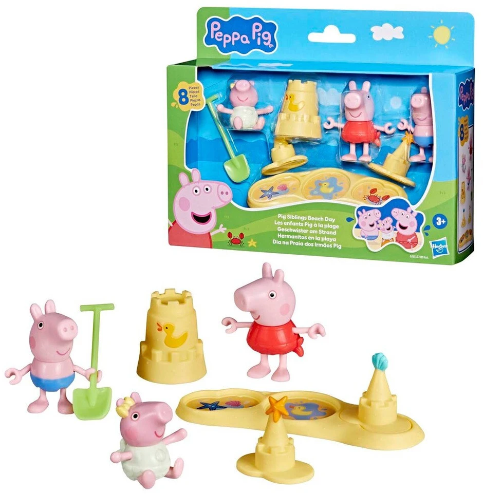 Peppa Pig - Akimirkos - Brolių ir seserų diena paplūdimyje (G28335X0)