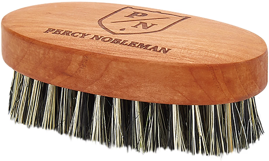 Percy Nobleman Vegan Friendly Beard Barzdos šepetys su sintetiniais šeriais, 1vnt