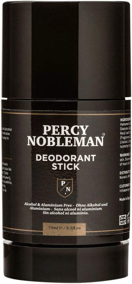 Percy Nobleman Dezodorantas Stick Tepamas dezodorantas vyrams, 75 ml