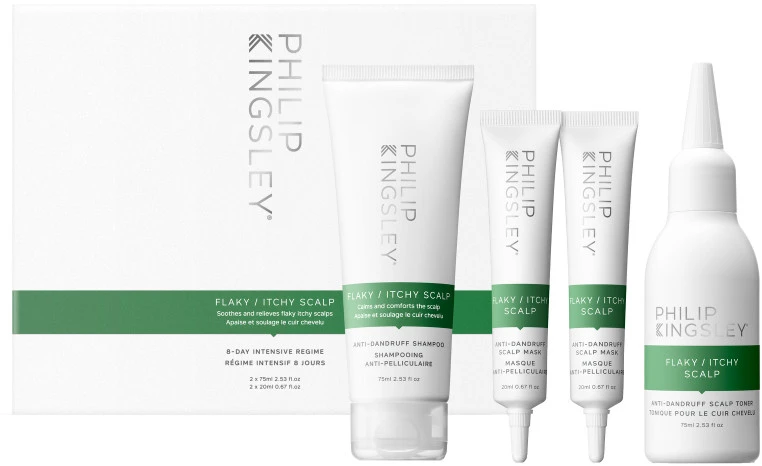 ​Philip Kingsley - 8 dienų rinkinys pleiskanojančiai/niežtinčiai galvos odai