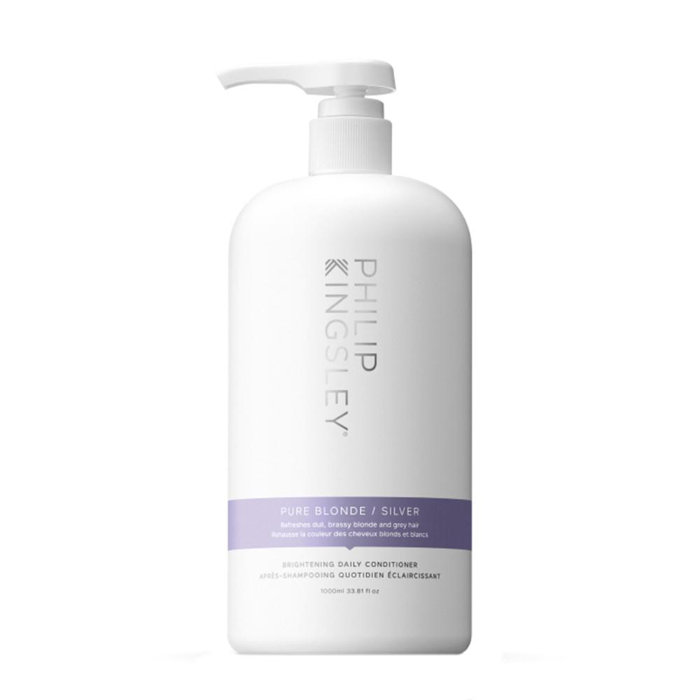 Philip Kingsley Pure Skirtas šviesiems plaukams/Sidabrinis Brightening Hair Conditioner For Spalvą išsaugantis, 1000 ml