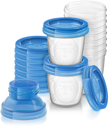 PHILIPS AVENT VIA INDELIAI MOTINOS PIENUI IR MAISTUI LAIKYTI SCF618, 10X180ML