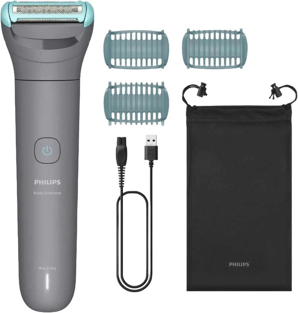 Barzdaskutė „Philips“ kūno kirpimo mašina BG3485/15 su triguba apsauga skutimosi sistema