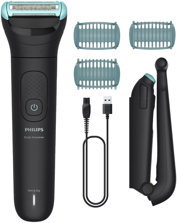 Barzdaskutė Philips 5000 serijos kūno kirpimo mašina BG5475/15 su triguba apsauga skutimosi sistema