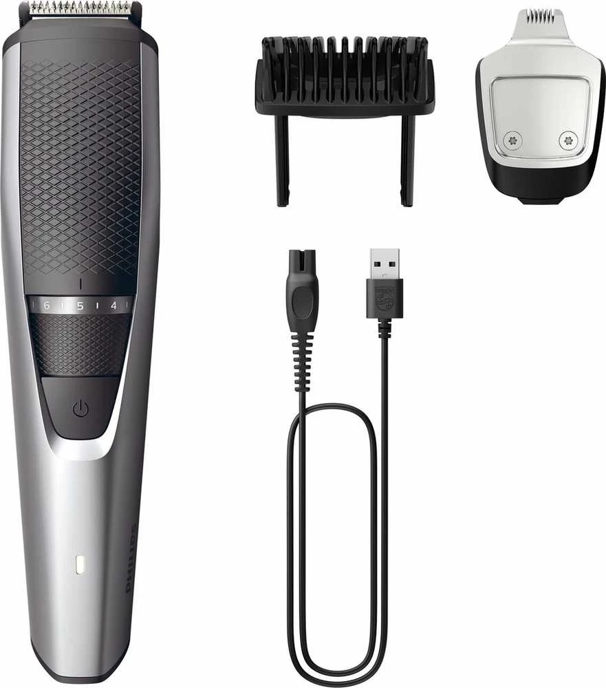 Philips Beardtrimer series 3000 Barzdos žoliapjovė BT3239/15, 0,5 mm tikslumo nustatymai, 90 min. naudojimas be laido / 1 val. įkrovimas