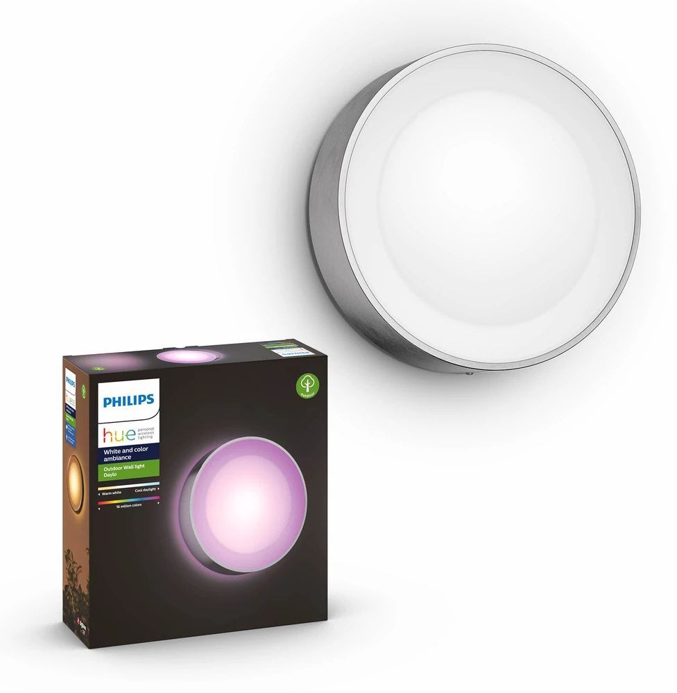 Philips Hue Sieninis lauko šviestuvas Daylo