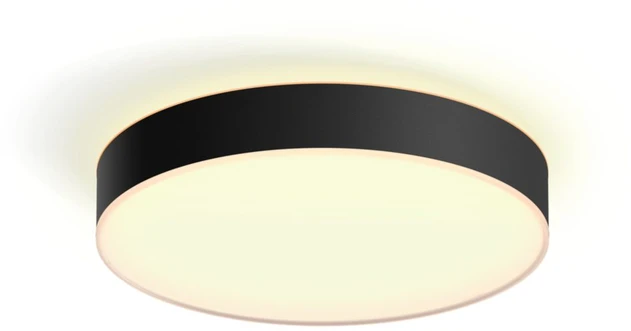 Lubinis šviestuvas Philips Hue Enrave juoda XL lubų lempa