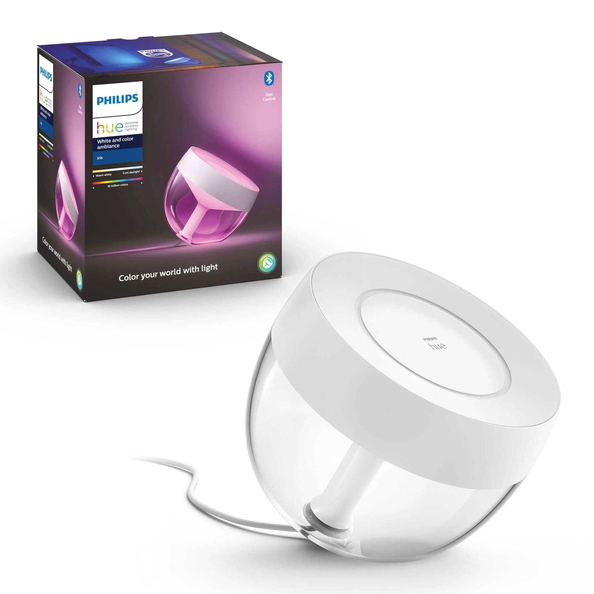 Stalinė lempa Philips LAMP IRIS Baltas / 929002376101 PHILIPS