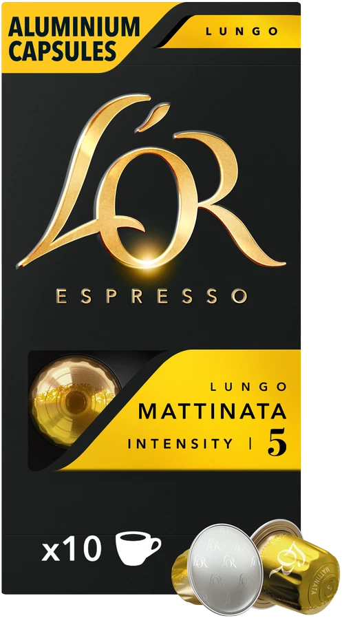 L'OR Kavos kapsulės L’OR Espresso Mattinata, 10 vnt., 52 g