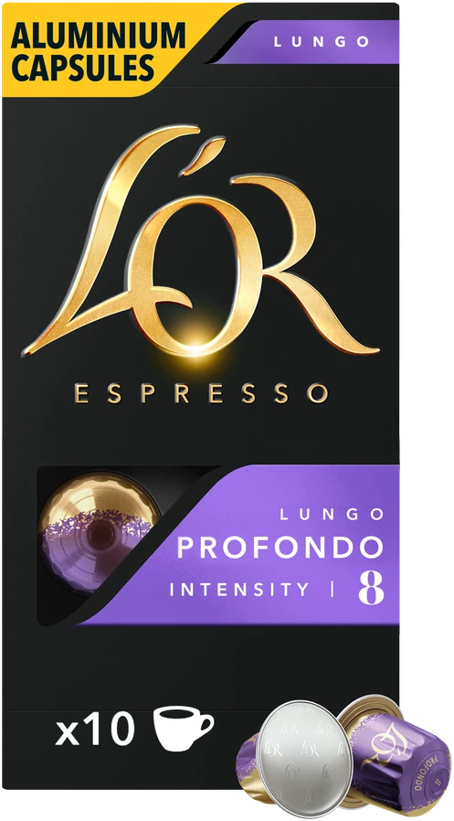 Kavos kapsulės L'OR Profondo, 10x52g