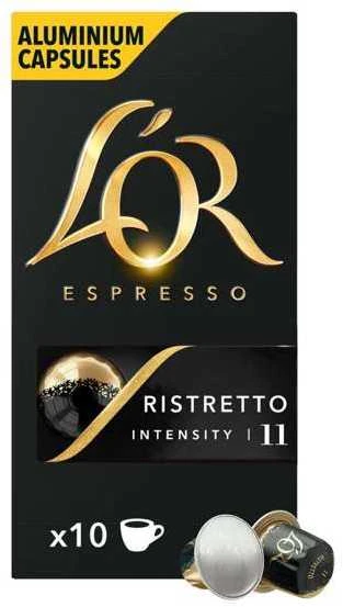 Kavos kapsulės L'OR Ristretto, 10x52g