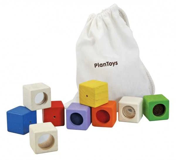 PlanToys lavinimo priemonė - Veiklų kaladėlės (PT5531)