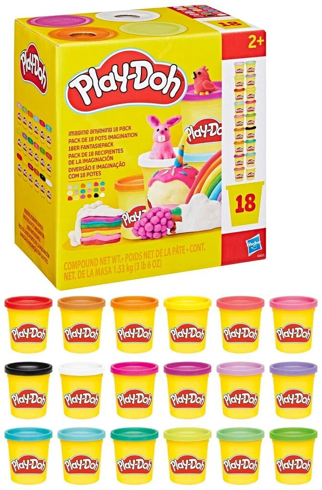 PLAY-DOH Plastilino rinkinys, 18 vnt.