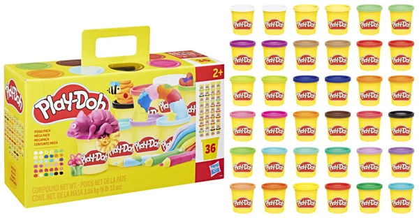 Play-Doh - MEGA pakuotė 36 vnt. (F2466)