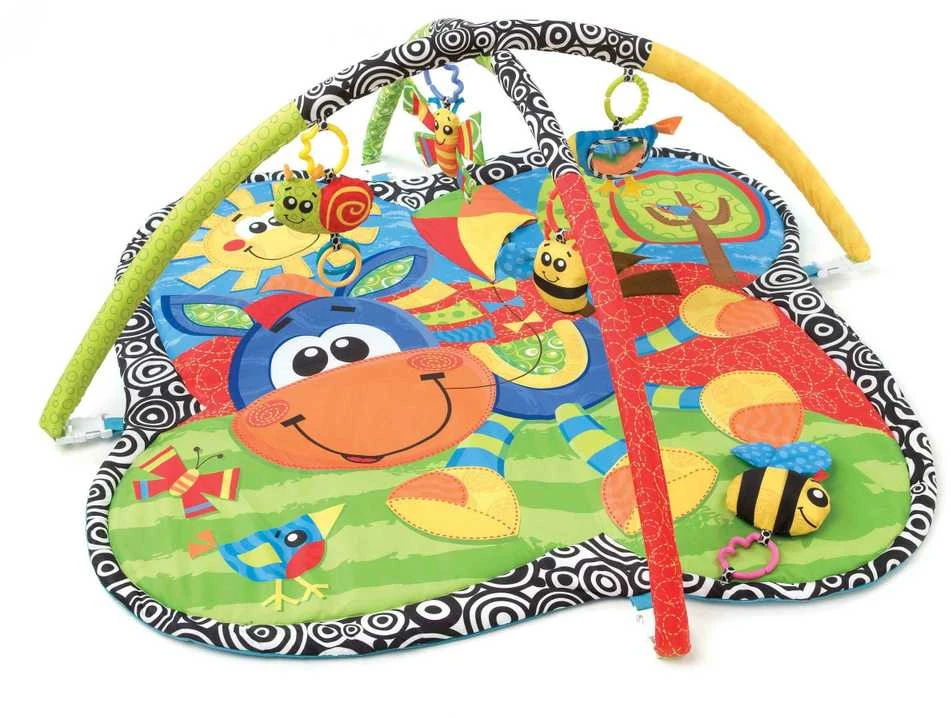 PLAYGRO muzikinis žaidimų kilimėlis Clip Clop Activity Gym, 0186991