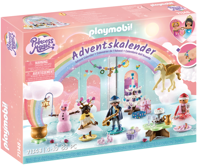 Playmobil Kalėdos po vaivorykšte - Advento kalendorius 71348