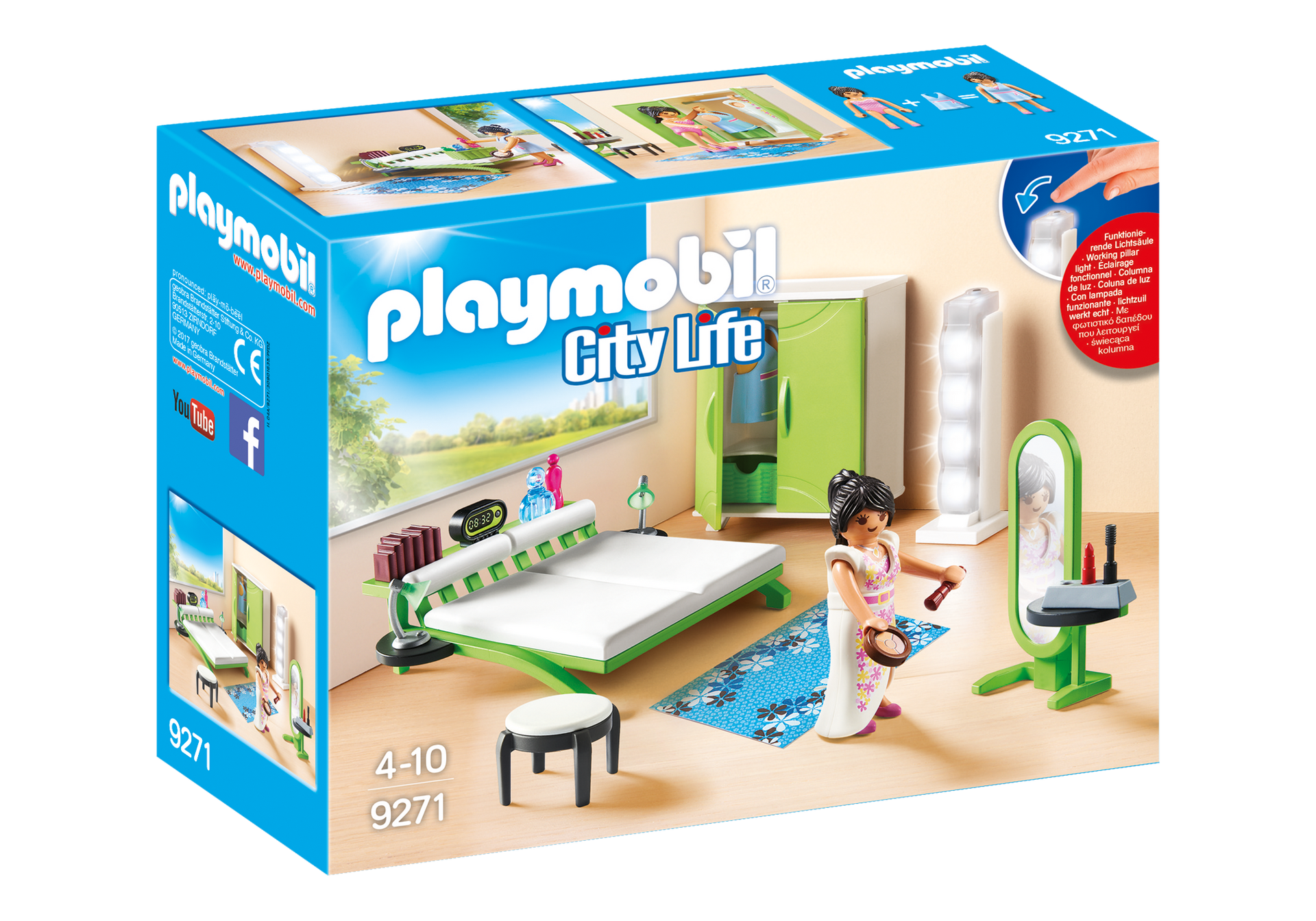 PLAYMOBIL City Life Miegamasis, 9271
