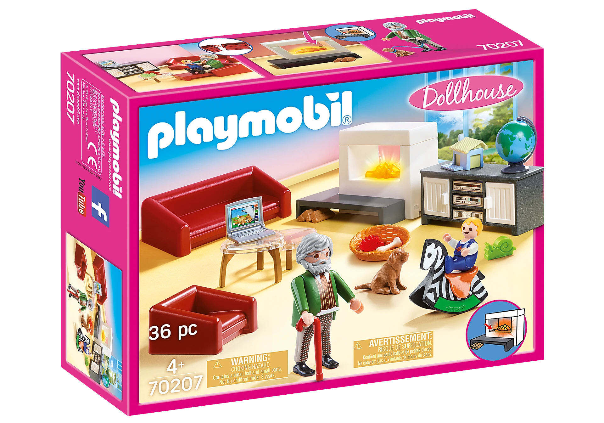Playmobil Dollhouse 70207 Jauki svetainė
