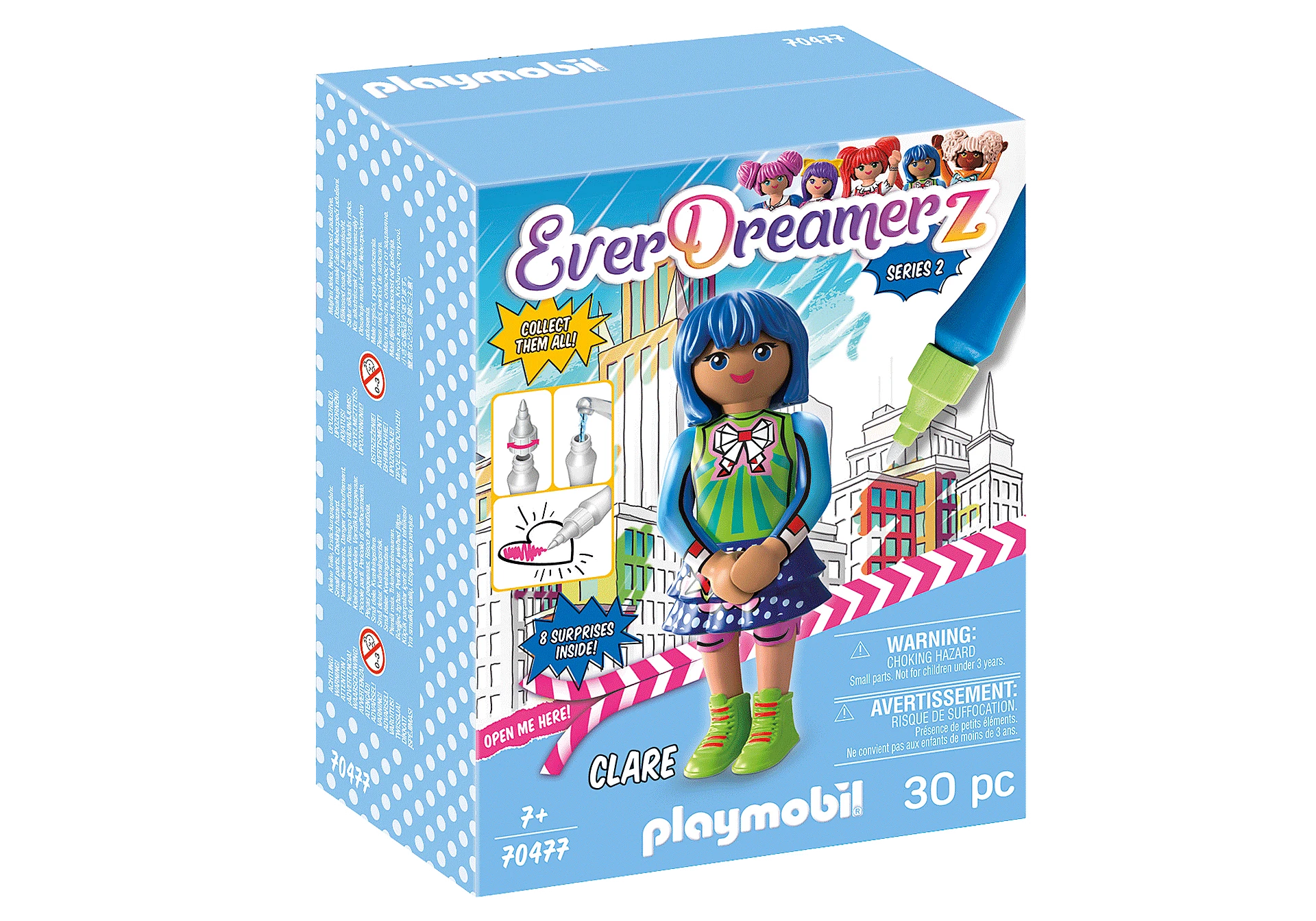 Playmobil Clare – komiksų pasaulis (70477)