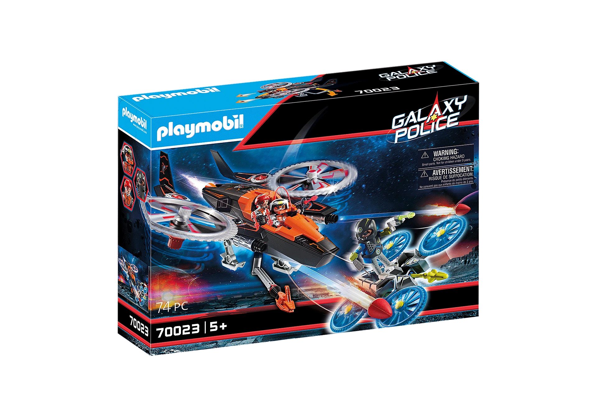 Playmobil konstruktorius - Galaktikos piratų sraigtaspranis