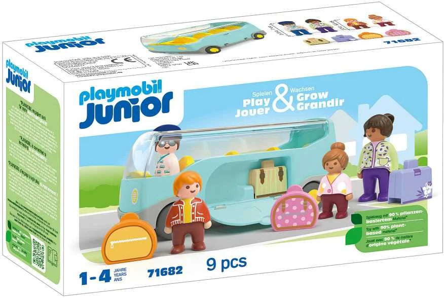 PLAYMOBIL - JUNIOR: Oro uosto autobusas (71682)