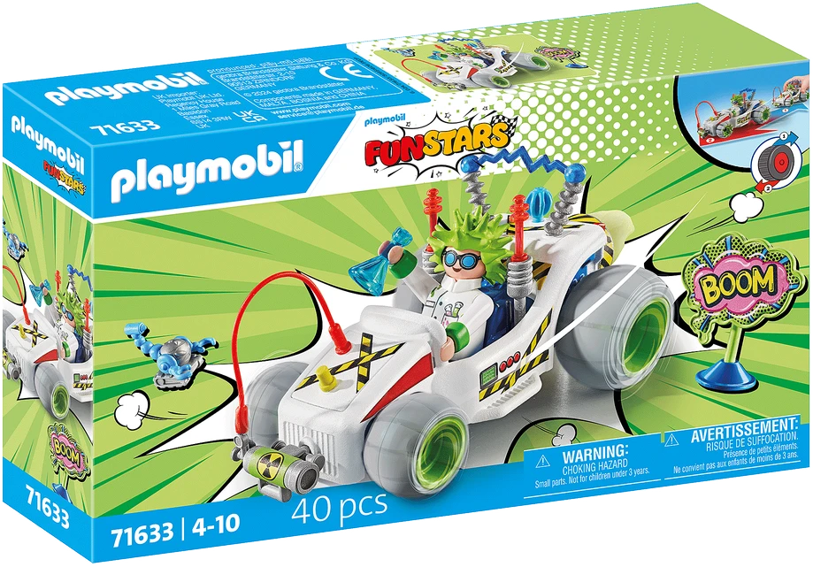 Konstruktorius Playmobil Racing Professor 71633