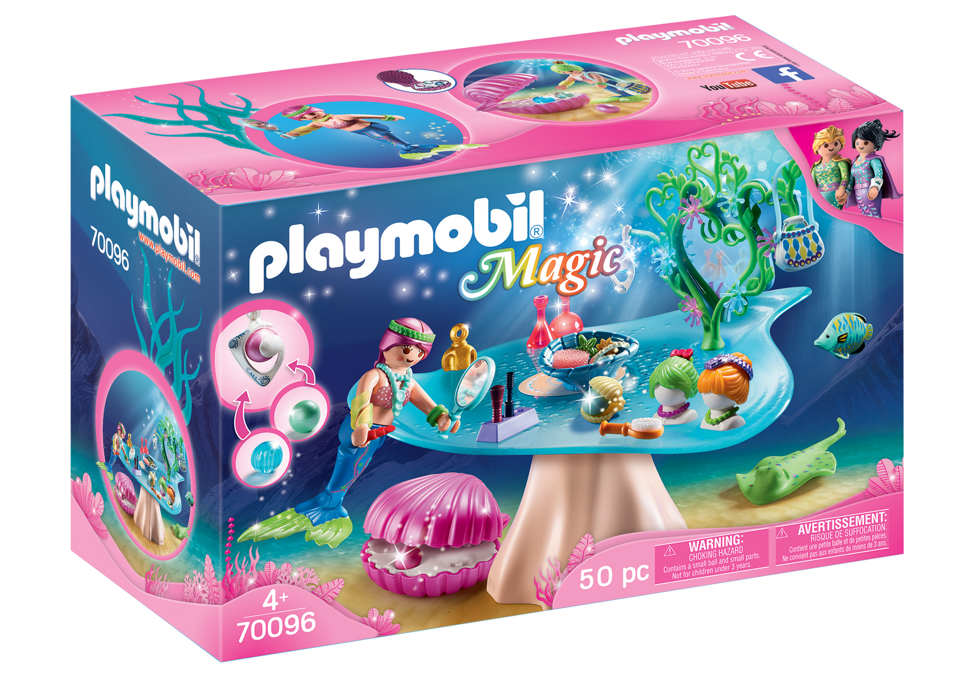 Playmobil Magic 70096 Salon piękności syrenek ze szkatułką