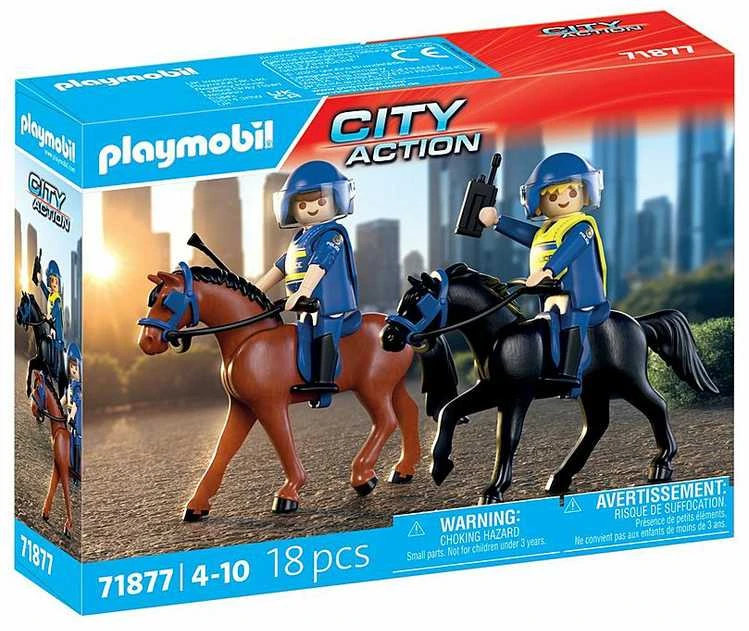 PLAYMOBIL - Policijos eskadrilė (71877)