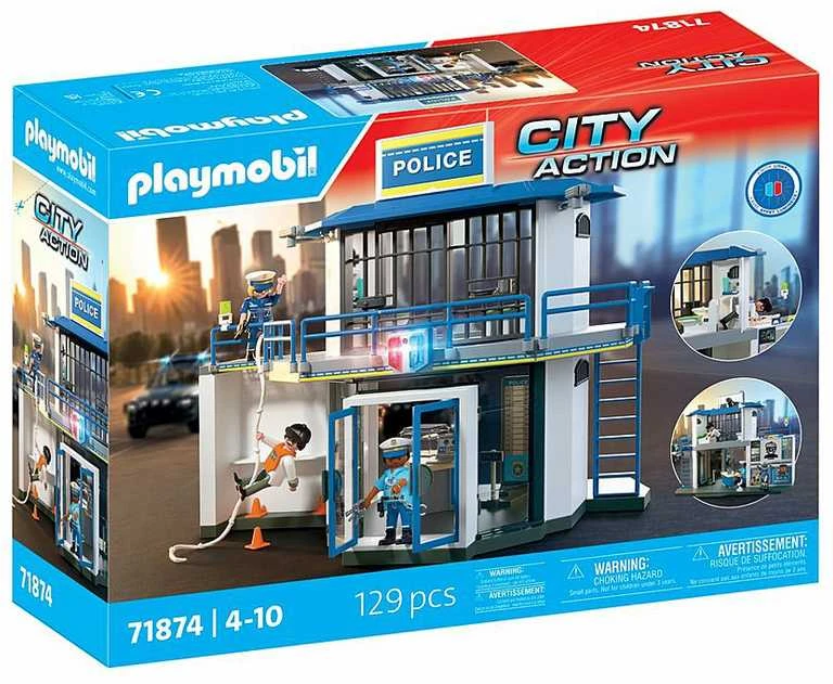 „Playmobil Action Heroes“ 71874 Policijos nuovada kaip tardymo vieta