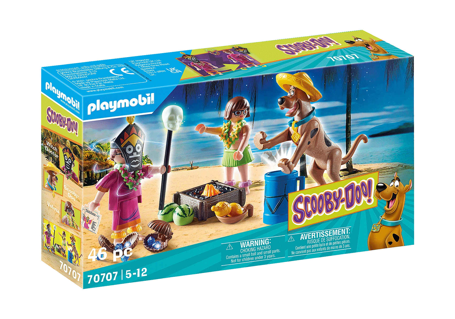 Playmobil 70707 SCOOBY-DOO BLOKAI! Nuotykis su daktaru ragana