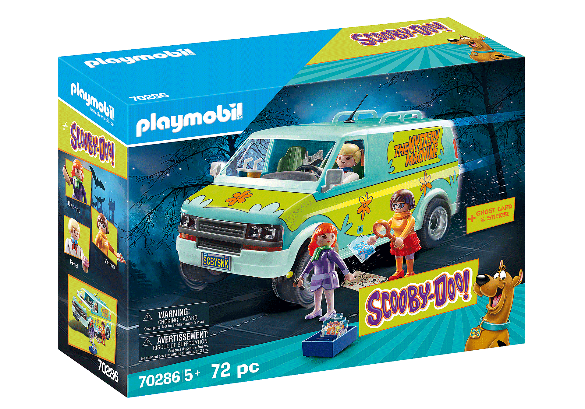 PLAYMOBIL 70286 SCOOBY-DOO! Automobilio paslapčių mašina