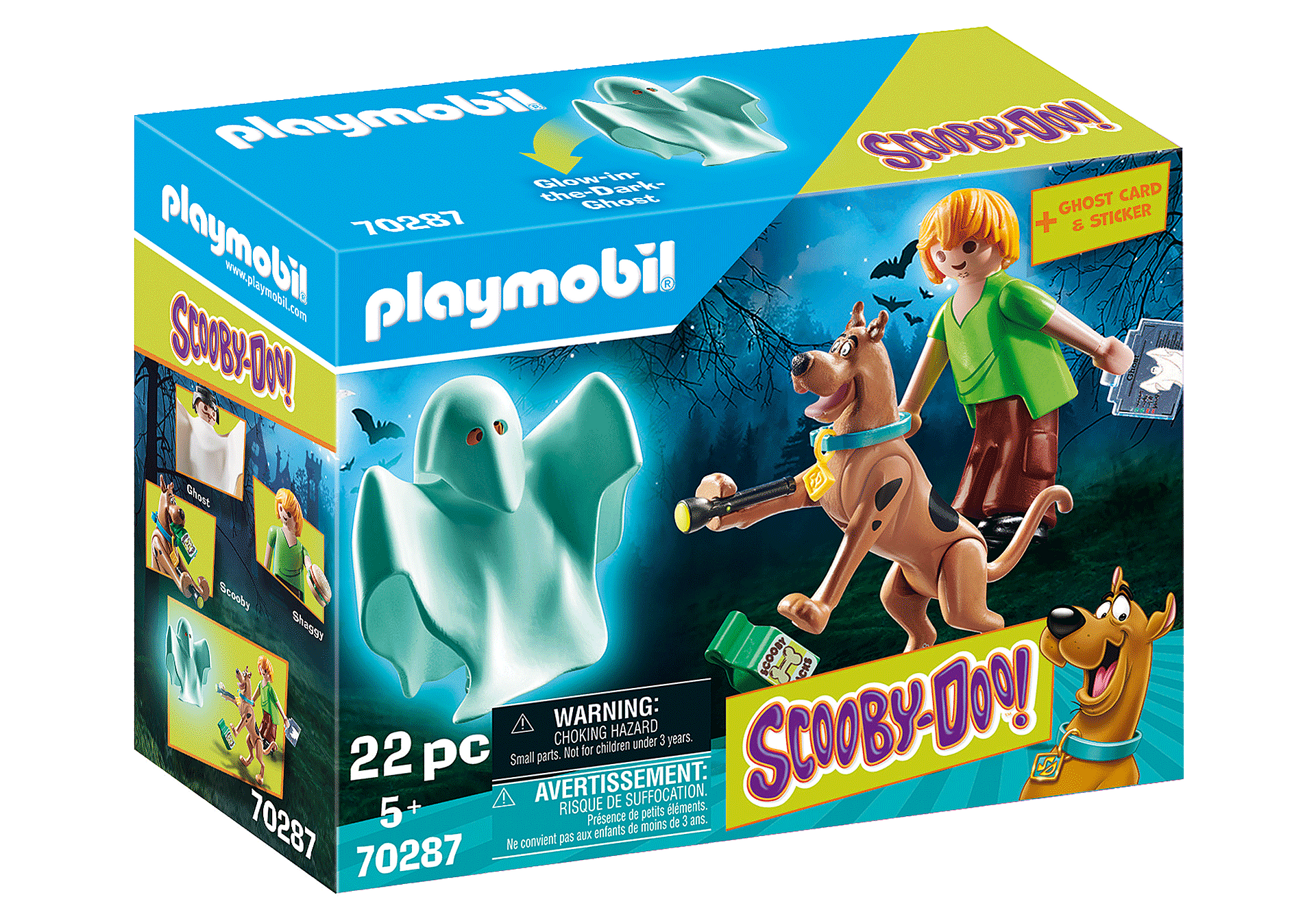 70287 PLAYMOBIL® Scooby-Doo! Scooby, Shaggy ir vaiduoklis