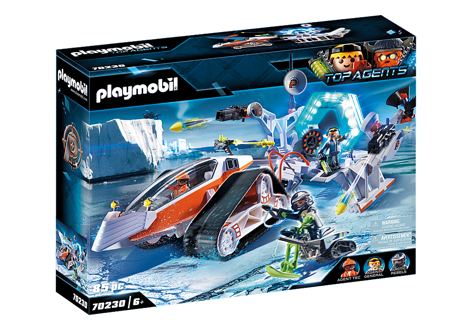 70230 PLAYMOBIL® Top Agents Šnipų komanda