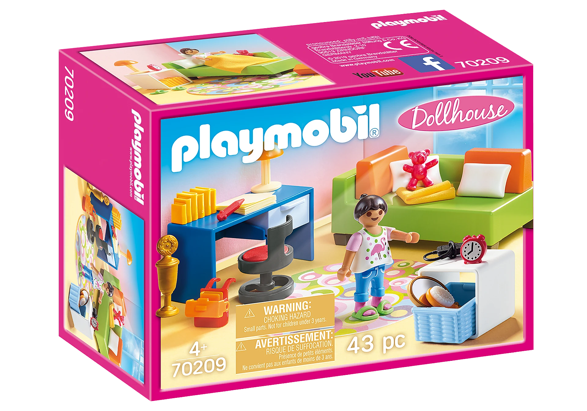 70209 PLAYMOBIL® Dollhouse, Paauglio kambarys