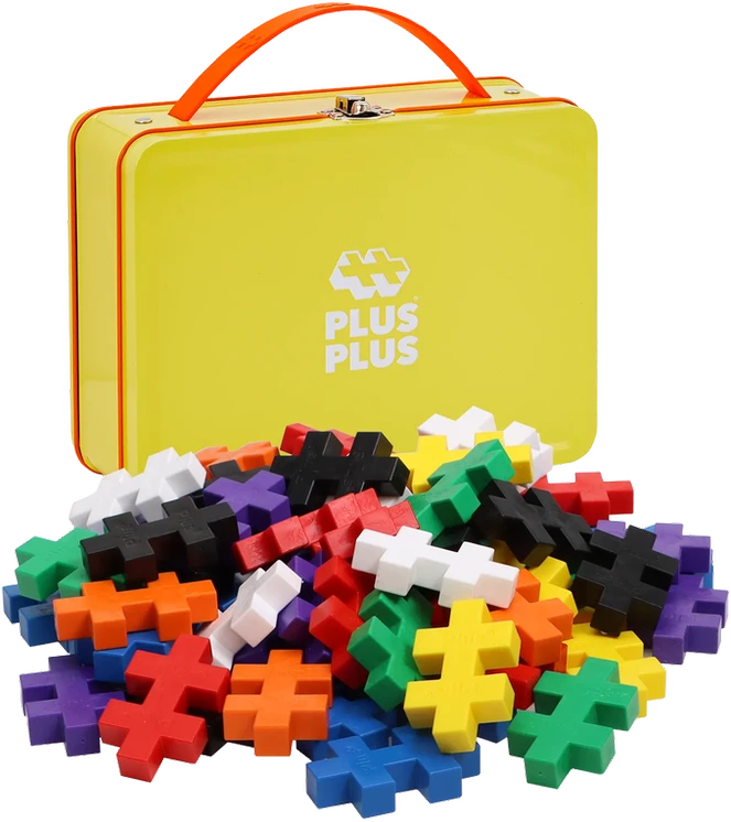 Plus Plus Plius plius konstruktorius, Lagaminas, pagrindinės DIDELĖS, 70