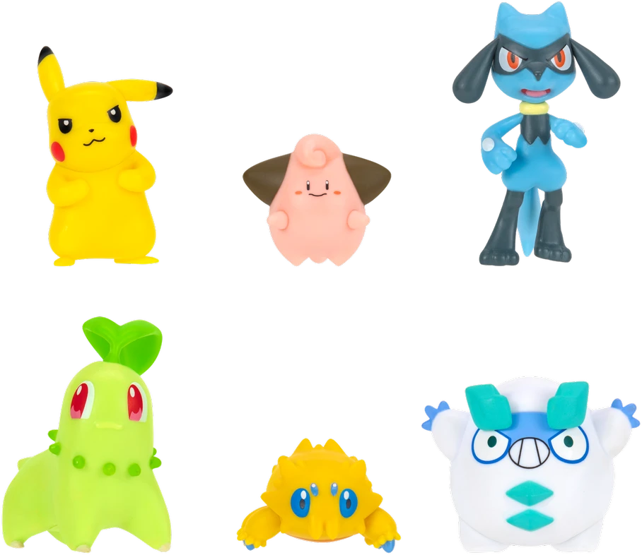 Pokémon - kovos figūrėlių 6 vnt. pakuotė (PKW4099)