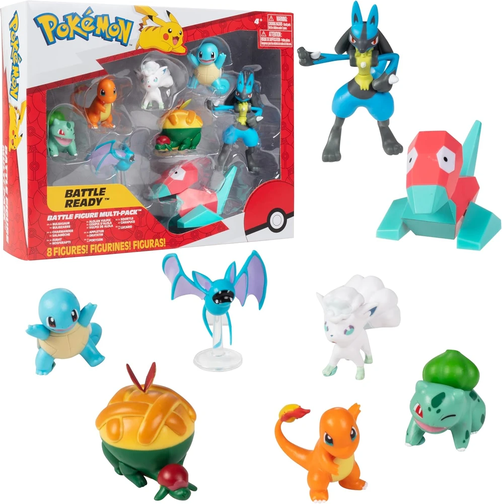 Pokémon - Kovos figūrėlių 8 rinkinys