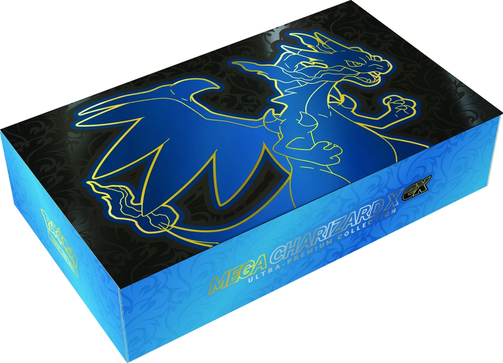 „Pokemon Pokemon TCG“ – „Mega Charizard X“ buvusi itin aukščiausios kokybės kolekcija
