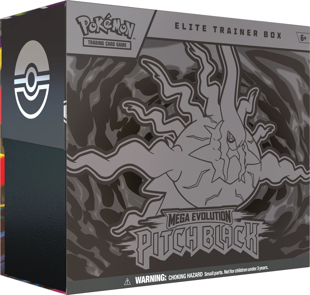 The Pokemon Pokemon TCG: Mega Evolution - Pitch Juodas - Elite Trainer Box