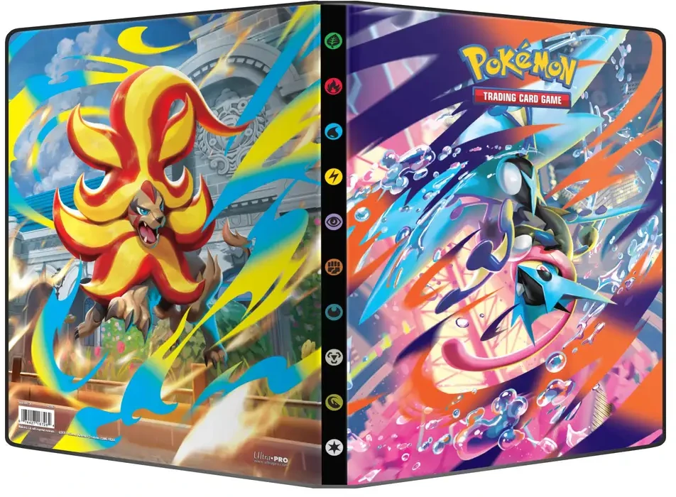 Pokémon 9 kišenių kortelių albumas Ultra Pro „Mega Evolution“ 252 kortoms