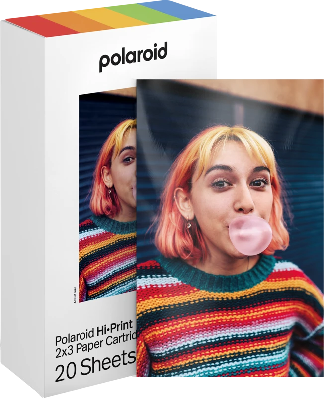 POLAROID HI-PRINT GEN 2 CARTRIDGE 20 SHEETS 2X3