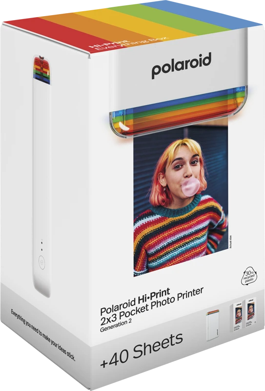 Spausdintuvas POLAROID HI-PRINT GEN 2 E-BOX Baltas