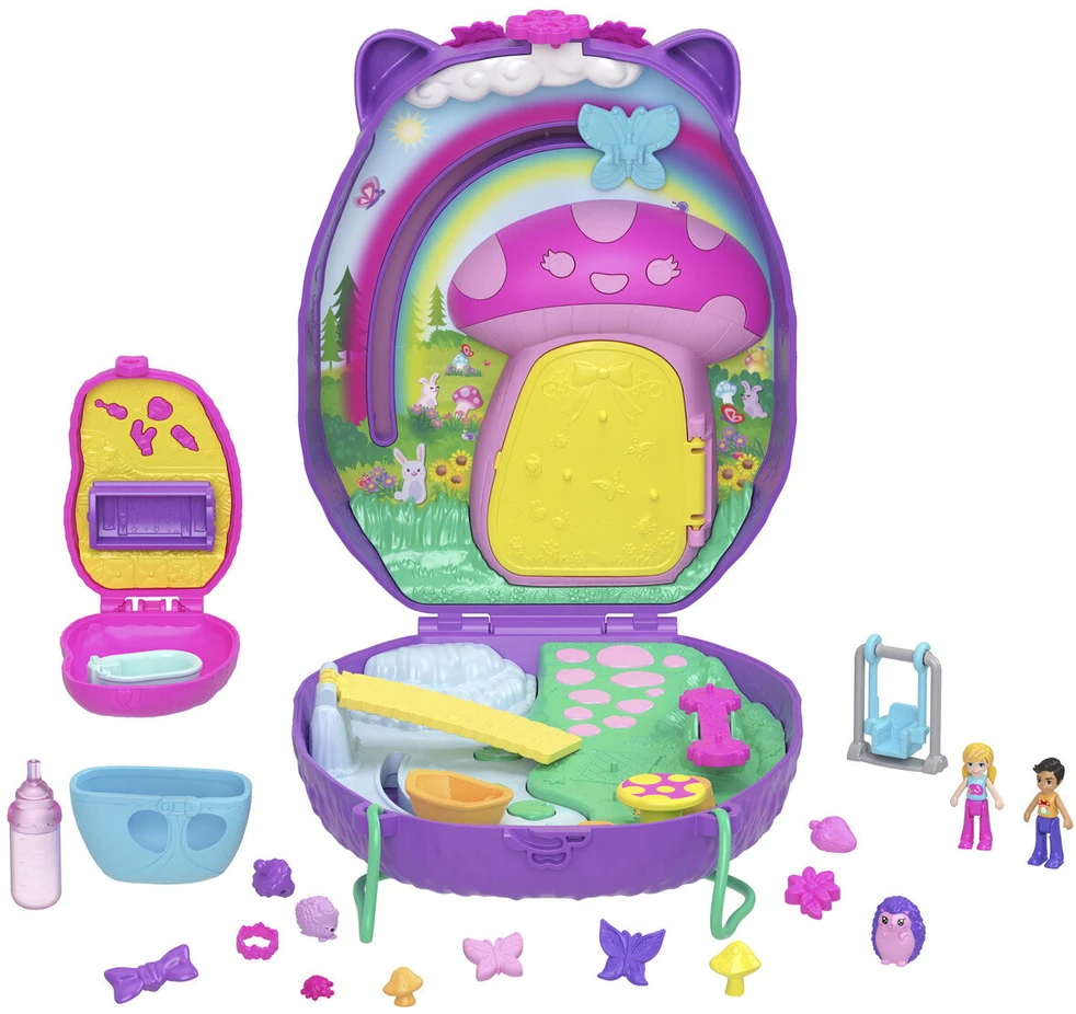 Mattel POLLY POCKET ežiuko žaidimų rinkinys (JBJ91)