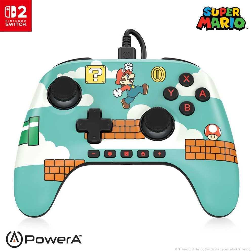 Power A PowerA Advantage Laidinis Pultelis | Nintendo Switch 2 | Mario Time