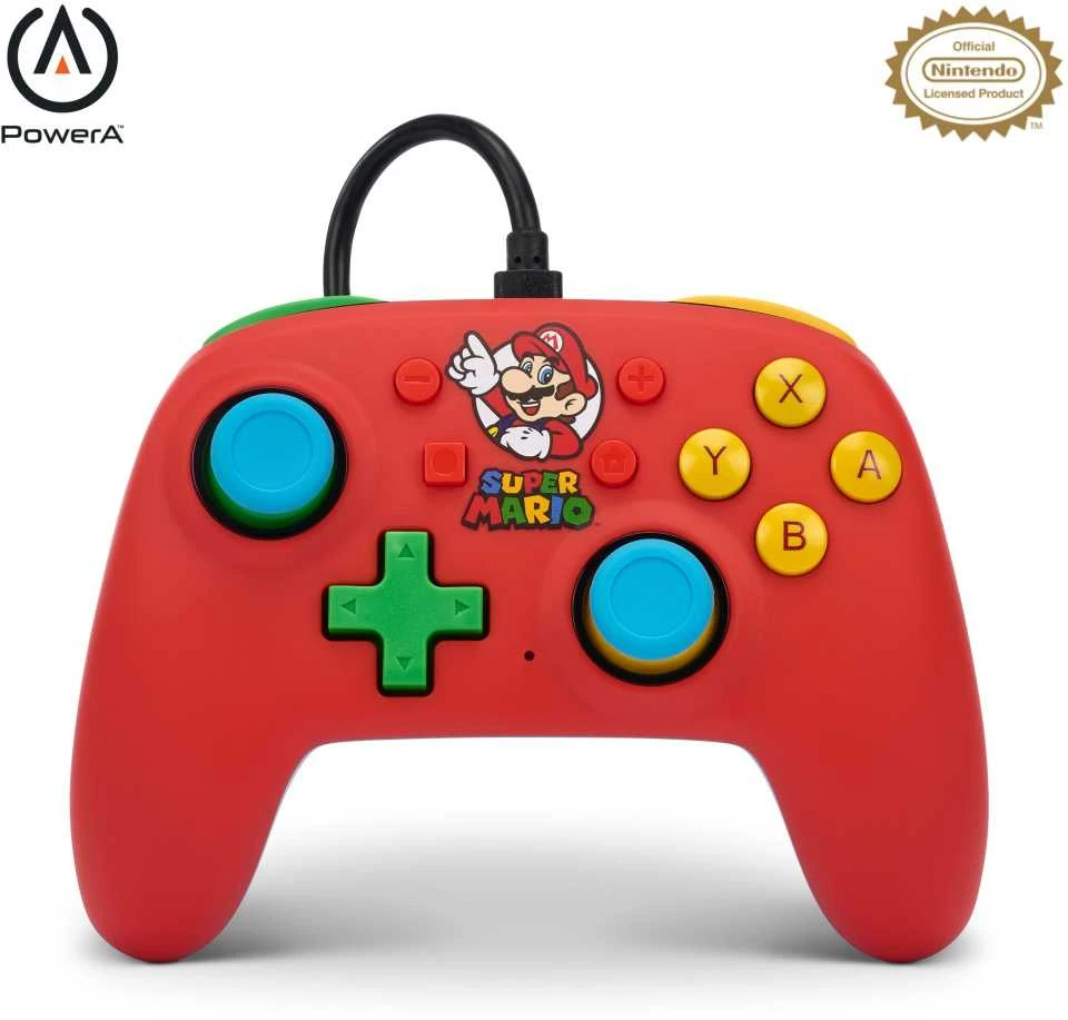 Power A PowerA Mario Medley laidinis valdiklis skirtas Nintendo Switch
