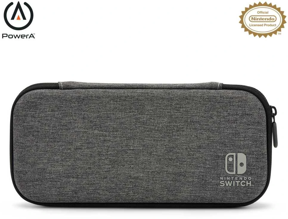 Power A Maitinimas A PowerA Nintendo Switch dėklas - Charcoal