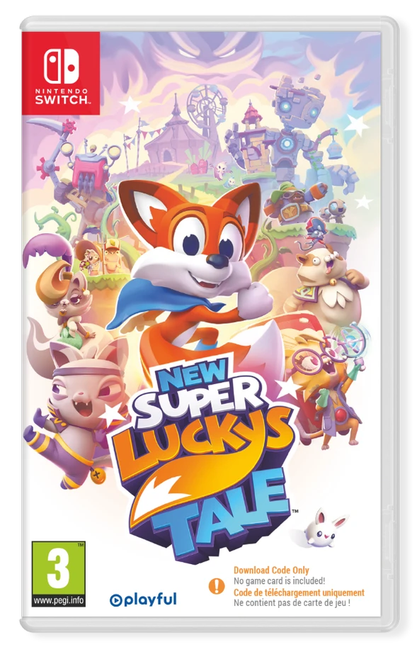 New Nauja „Super Lucky's Tale“ (kodas dėžutėje) – „Nintendo Switch“