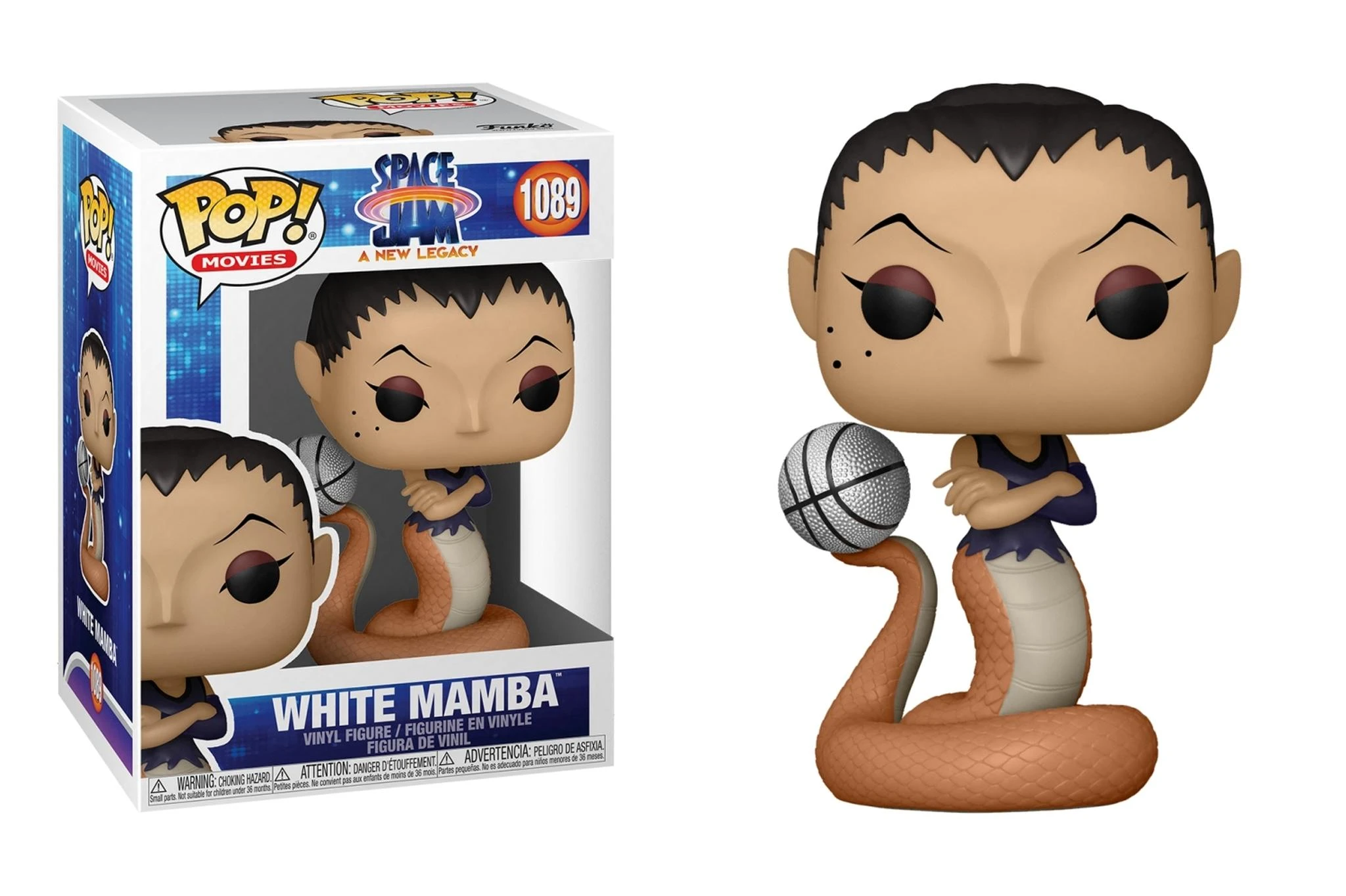 Funko POP! filmų Baltas Mamba Space Jam 2 figūrėlė 1089