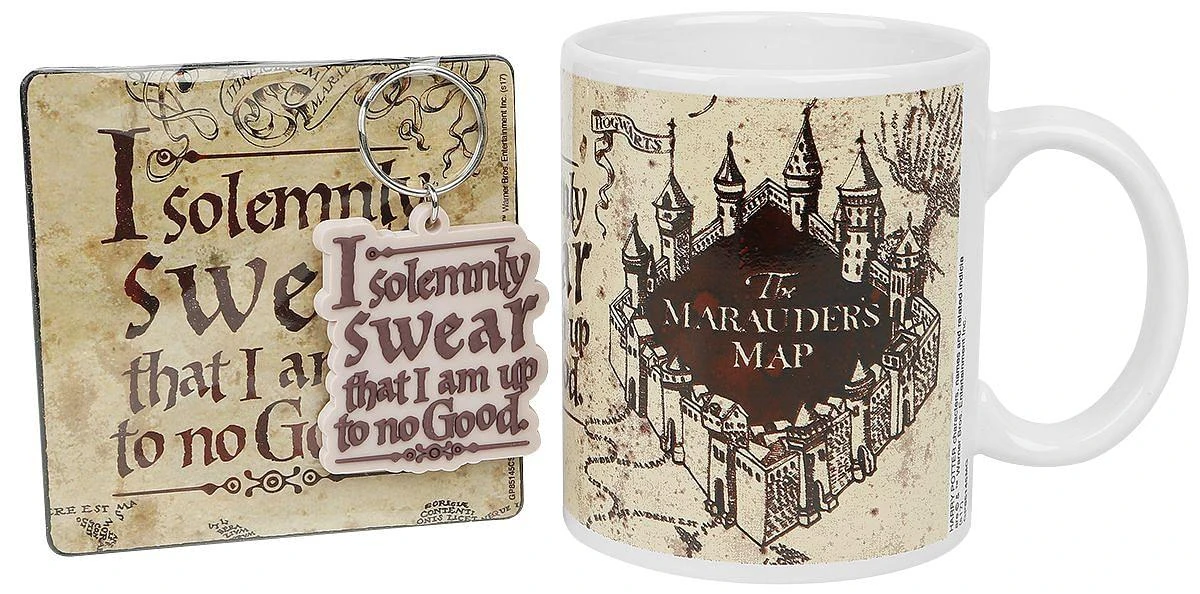 HP Pyramid Harry Potter "Marauders Map" rinkinys