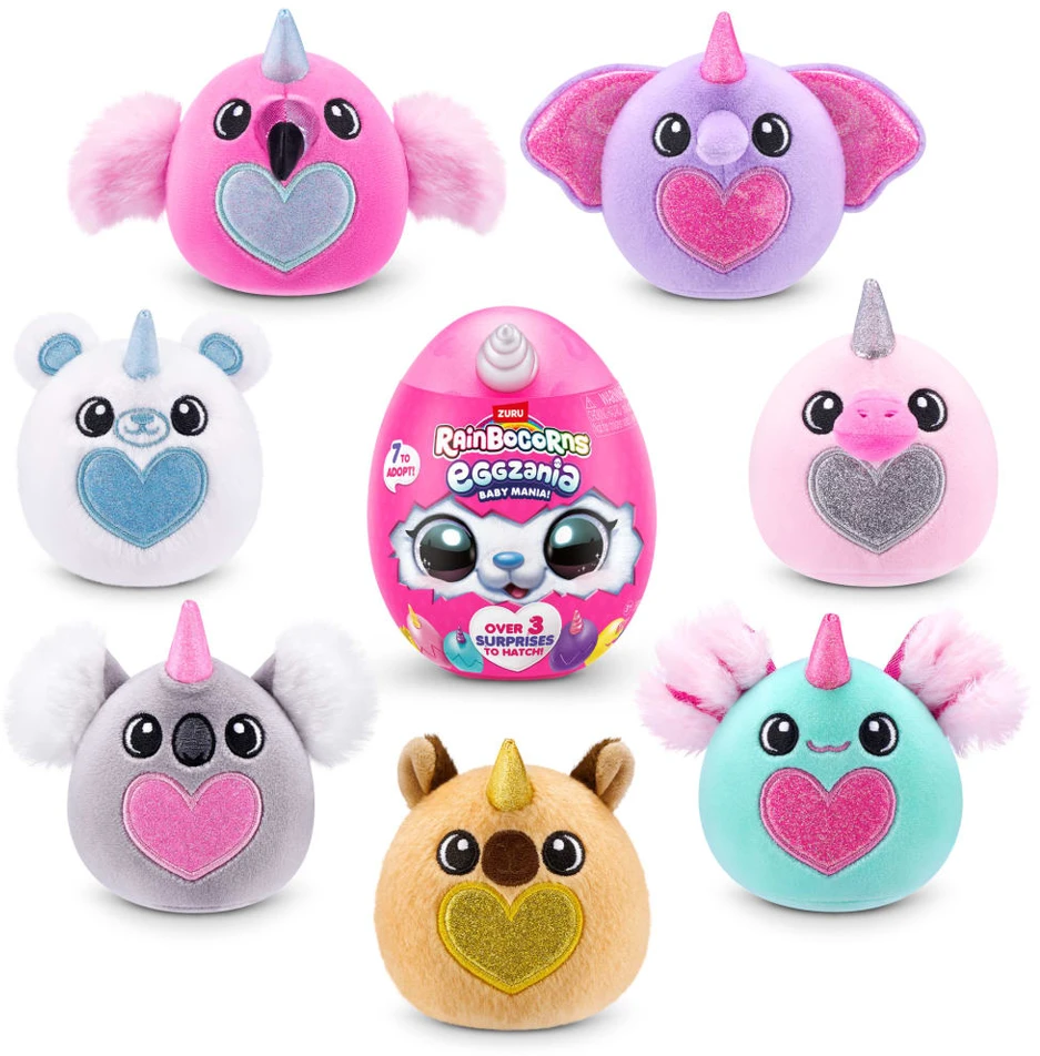 Rainbocorns Vaivorykštiniai kukurūzai - Eggzania S1 Mini (92111TQ1)